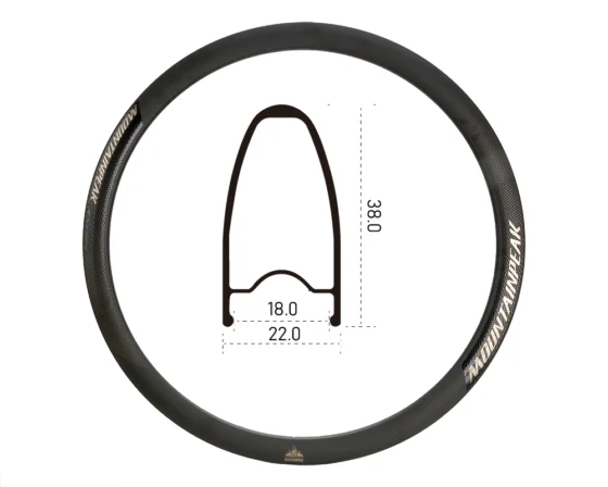 Alloy Disc Brake Rim H38×700C 24h F/V