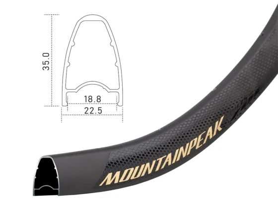 Alloy Disc Brake Rim 700C 24h F/V