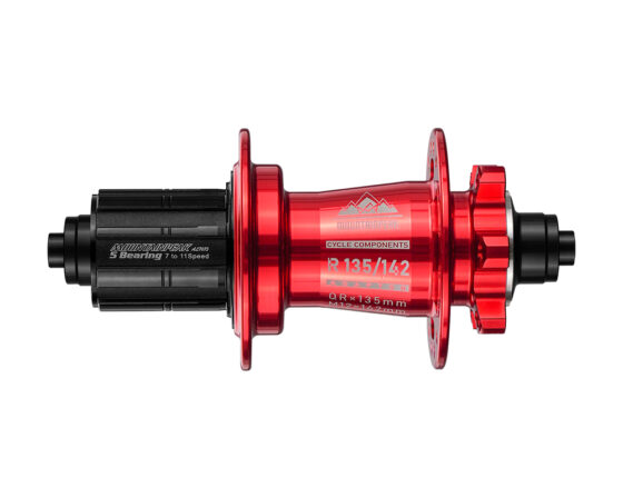 MH6 Rear Hub M12×142mm(QR×135mm), 6-Bolt Disc, HG,32H